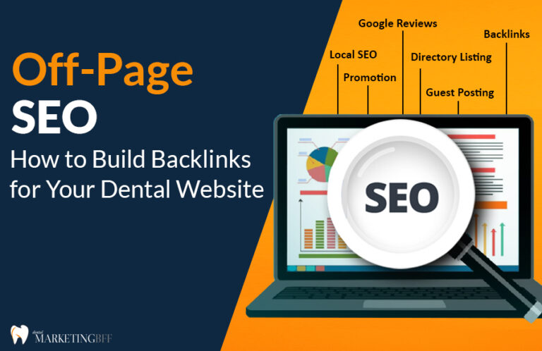 Off page seo how to build backlinks for your dental website