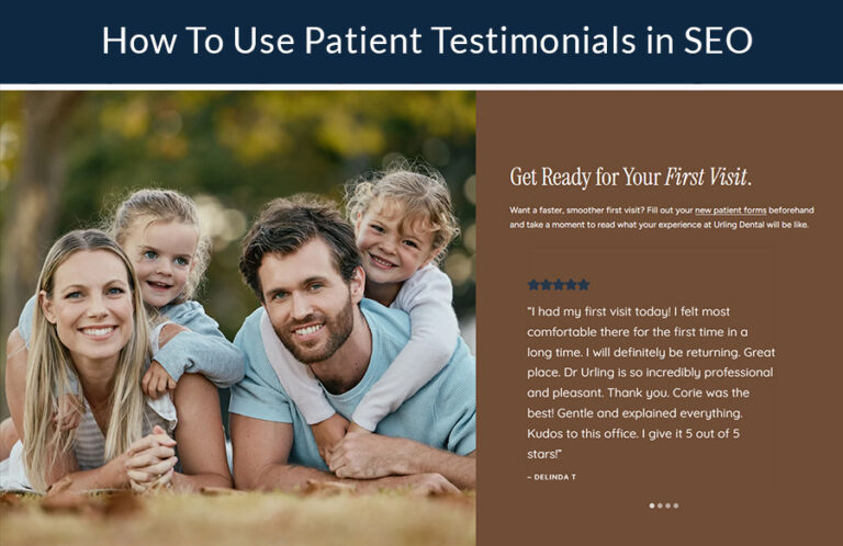 Patient Testimonials in SEO