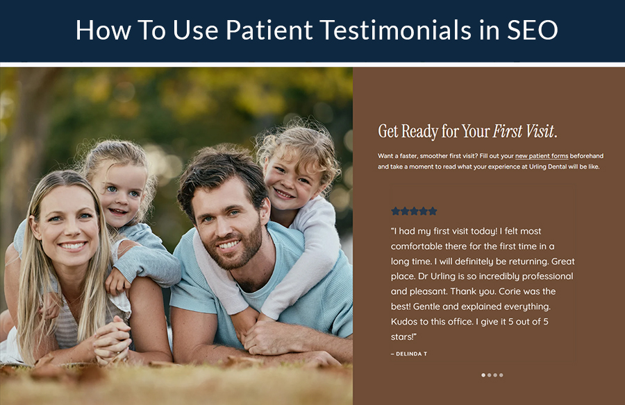Patient Testimonials in SEO